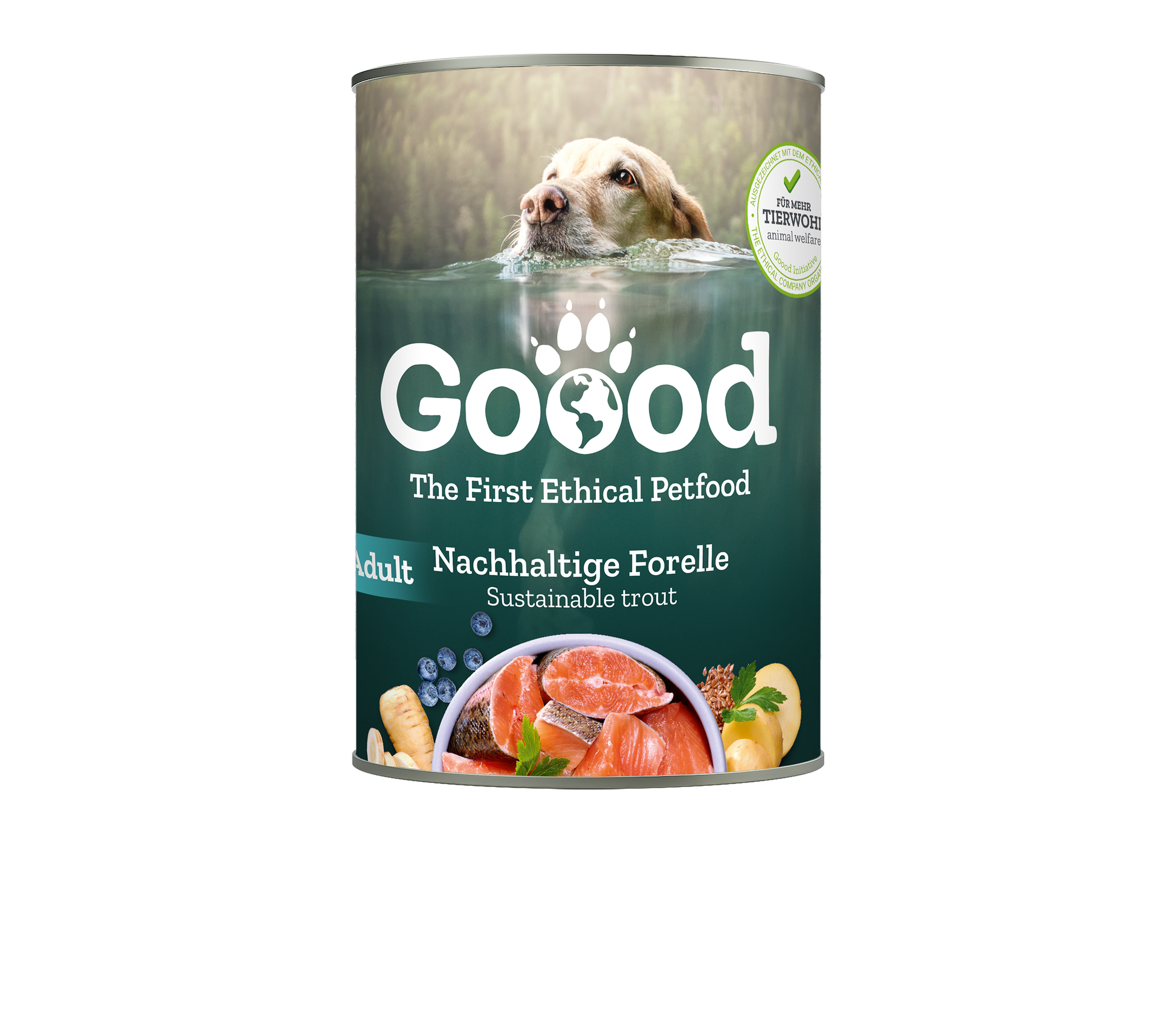 Sustainable Trout Wet Food for Adult Dogs