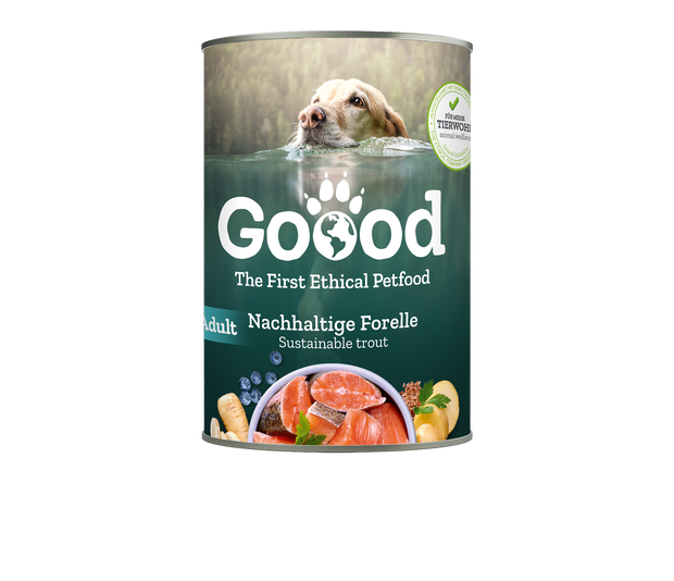 Sustainable Trout Wet Food for Adult Dogs