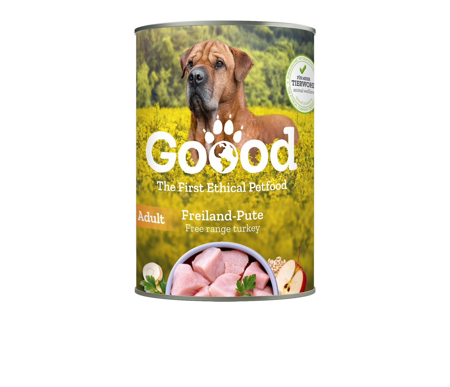 Free Range Turkey Wet Food for Adult Dogs