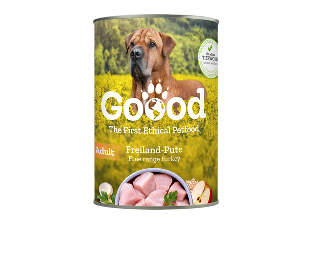 Free Range Turkey Wet Food for Adult Dogs