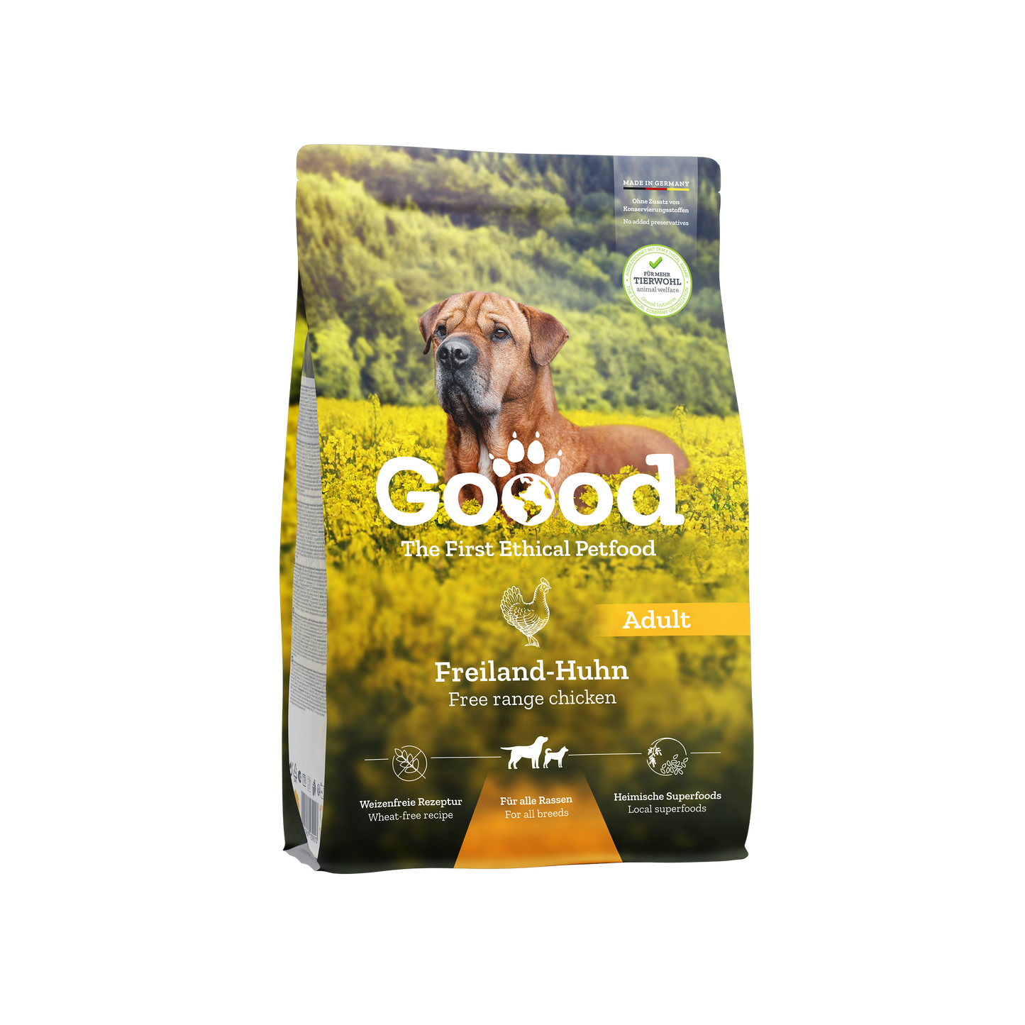 Free Range Chicken Dry Food for adult dogs