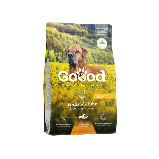 Free Range Chicken Dry Food for adult dogs